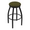 Holland Bar Stool Co 30" Swivel Bar Stool, Black Wrinkle, Graph Parrot Seat 80230BW015 - alternate 1